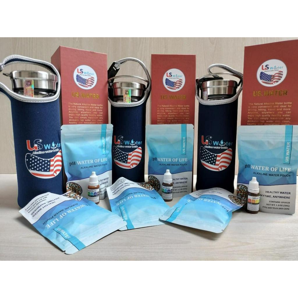 Bình nước tạo ion kiềm Us Water nhập khẩu Mỹ chính hãng. Bình kiềm lọc sạch chất cặn bã, diệt khuẩn,tạo độ kiềm cho nước