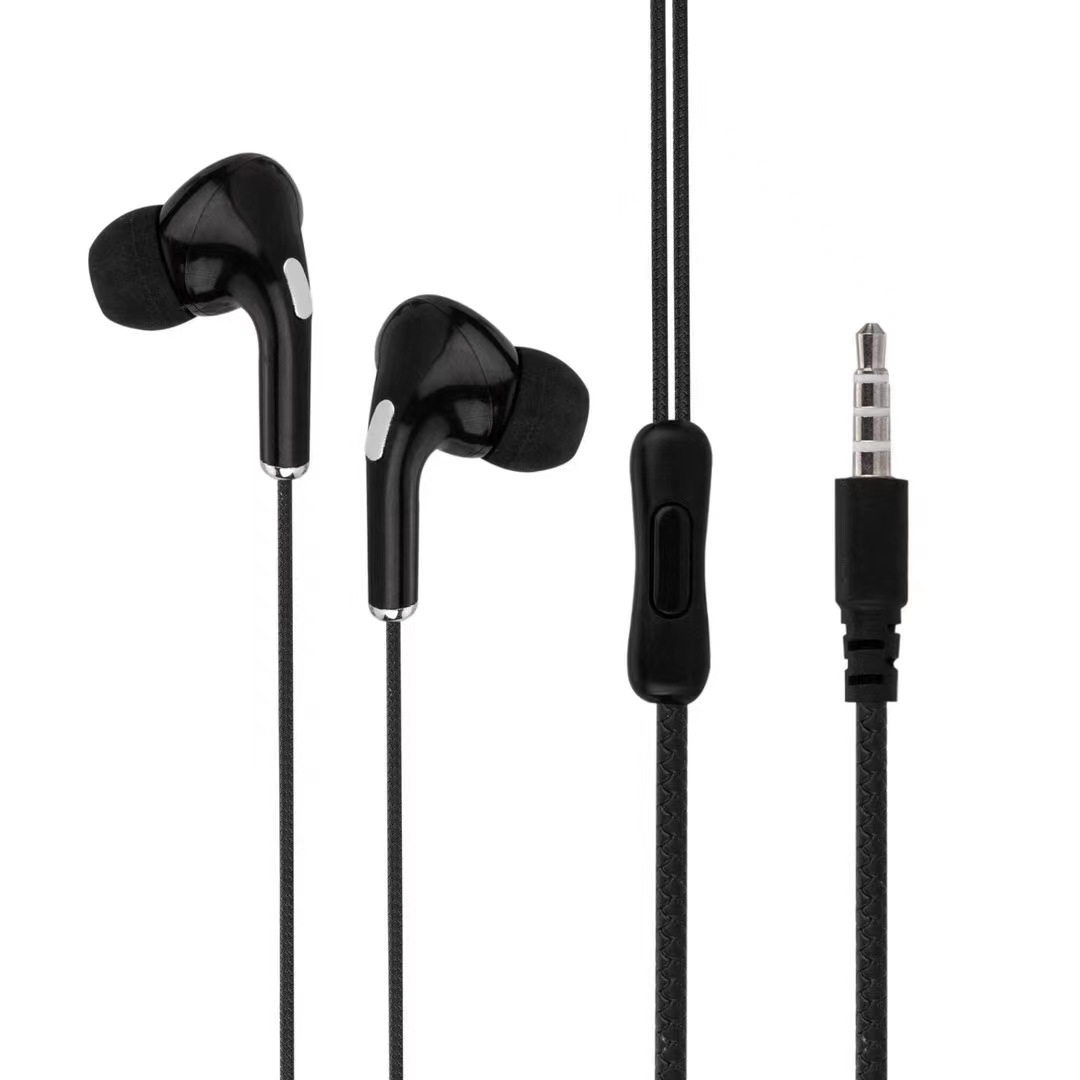 Tai nghe nhét tai u38 có dây và micro phù hợp với điện thoại di động có giắc cắm 3.5mm cho samsung oppoiphone5 6s