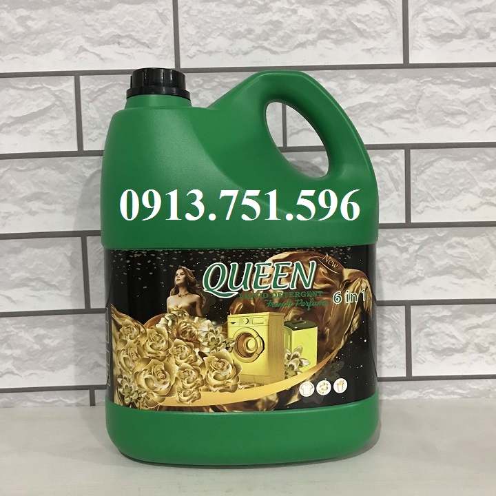 &lt; Có quà tặng&gt; Nước giặt đậm đặc Hương nước hoa Pháp QEEN 5000ml Thái Lan