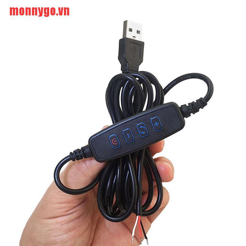 Công tắc Dimmer Dc 5v có đèn led cổng Usb cao cấp