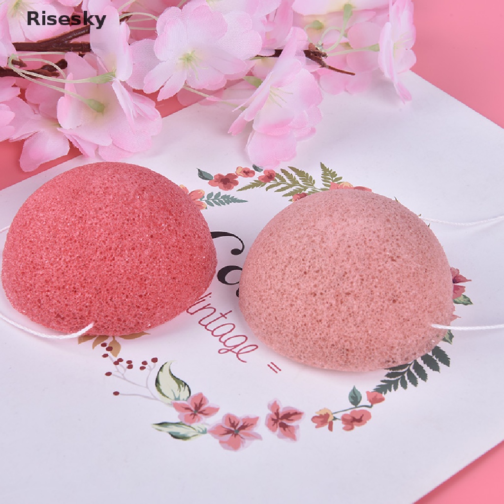 Bông Mút Konjac Konjac Tự Nhiên Rửa Mặt Trang Điểm