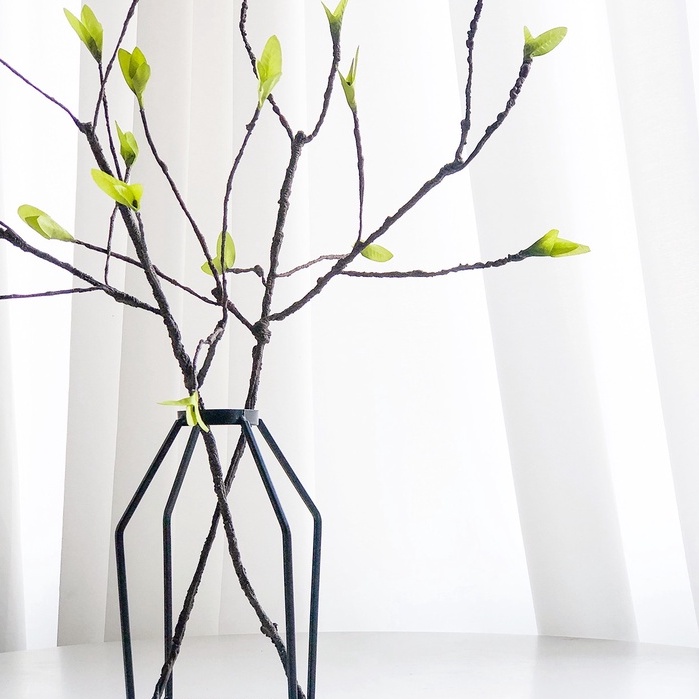 Nhánh lá bạch đàn nhân tạo dùng trang trí nhà cửa / văn phòng 53cm