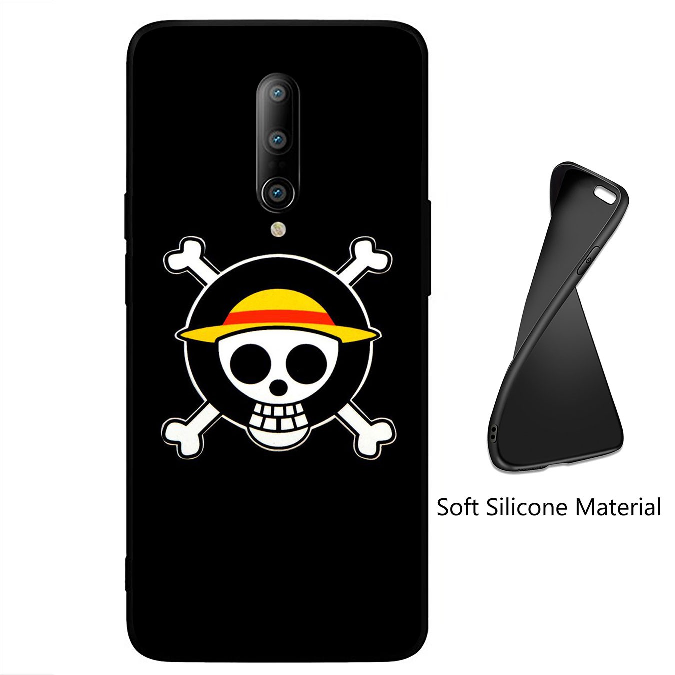 Samsung Galaxy A02S J2 J4 J5 J6 Plus J7 Prime A02 M02 j6+ A42 + Casing Soft Silicone One Piece luffy Anime Phone Case