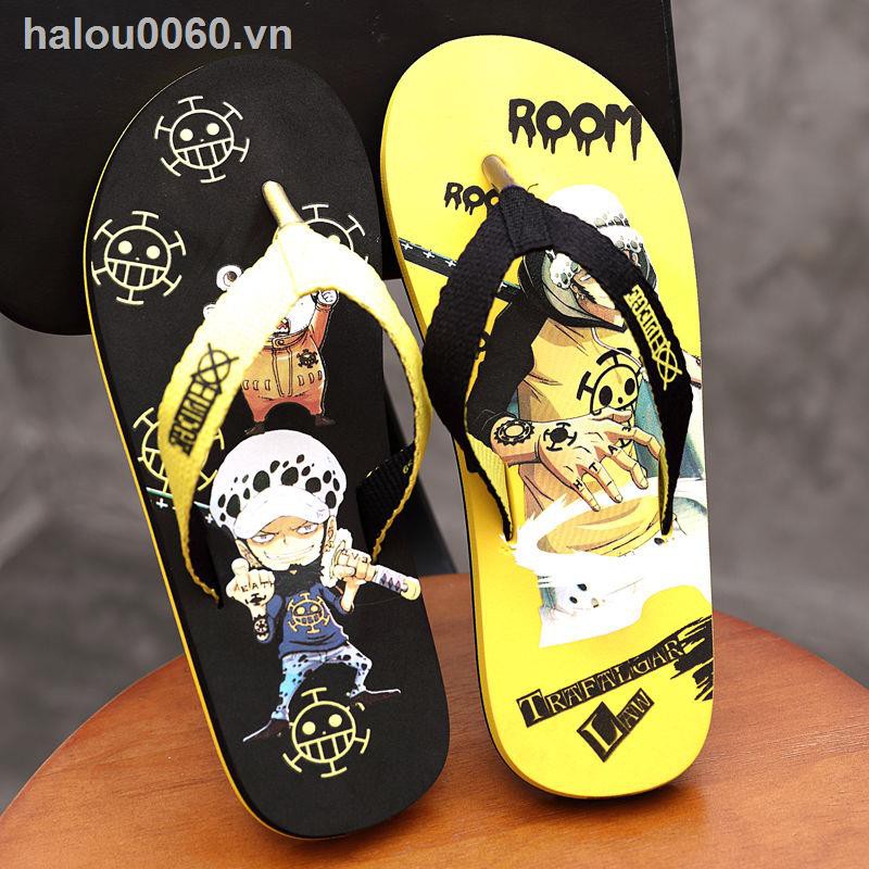 Dép xỏ ngón in hình hoạt hình One Piece