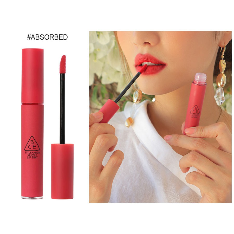 (auth 100% )Son 3CE Kem Velvet Lip Tint hàn quốc-cosmetic999 | BigBuy360 - bigbuy360.vn