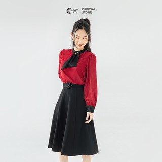 Chân váy xoè bổ cúp CCHAT