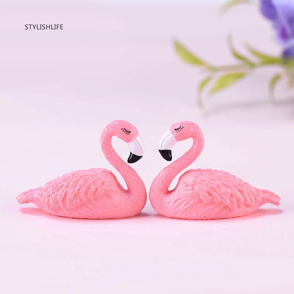 Đồ trang trí Chim Hồng Hạc Trang Trí Sân Vườn