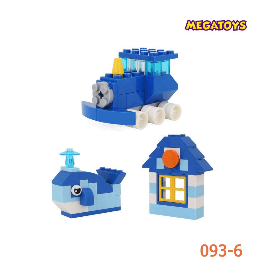 Đồ chơi ghép hình Mega Block 3 trong 1 cho bé sáng tạo