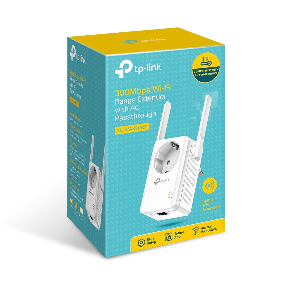 Bộ Kích Sóng Wifi Tp-Link WA860RE Chuẩn N Tốc Độ 300Mbps-