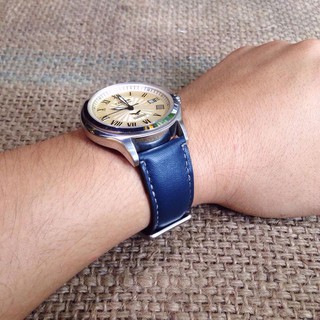 Dây đồng hồ da bò handmade ws2015