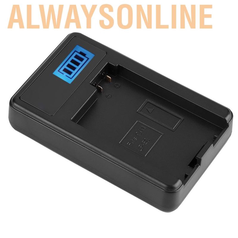 Bộ Sạc Pin Cho Máy Ảnh Canon Eos 550d 600d 650d 700d Lp-E8+Lcd