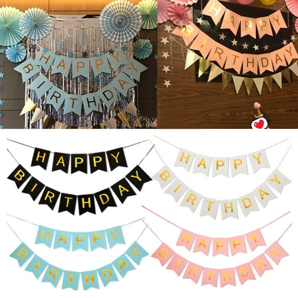 Dây băng-rôn 2020 trang trí tiệc sinh nhật cho bé