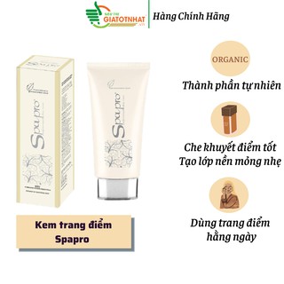 Kem trang điểm trắng da thảo mộc Spapro 40g