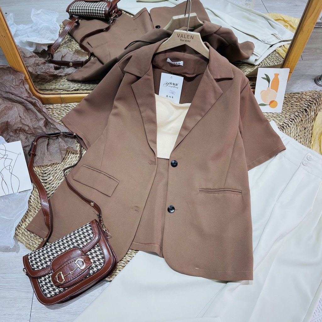 Áo Blazer cộc tay (5385)