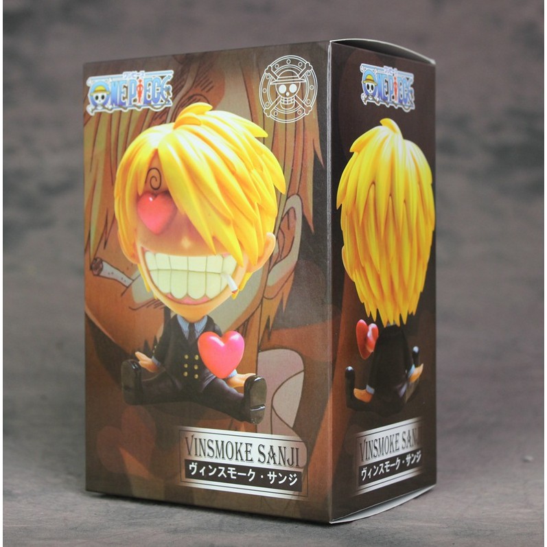 Mô hình One Piece - Mô hình Sanji chibi cực kì nét đẹp màu đậm rõ loại 1