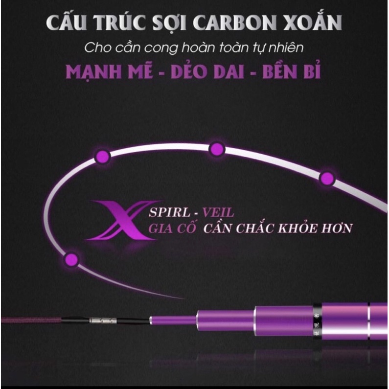 Cần câu tay Gama FX Khải Hoàn 4H28i tặng kèm ngọn và bảo hành lóng 2 lóng trong 1 năm miễn phí