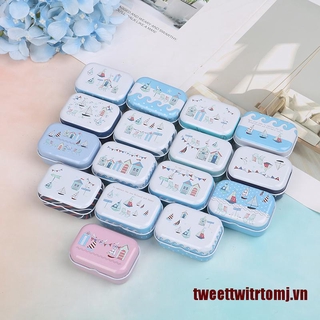 Hộp Thiếc Mini Đựng Trang Sức