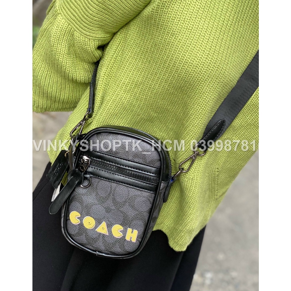 TÚI COACH UNISEX NAM NỮ NHỎ ĐỰNG ĐIỆN THOẠI NHIỀU KIỂU VINKYSHOPTK