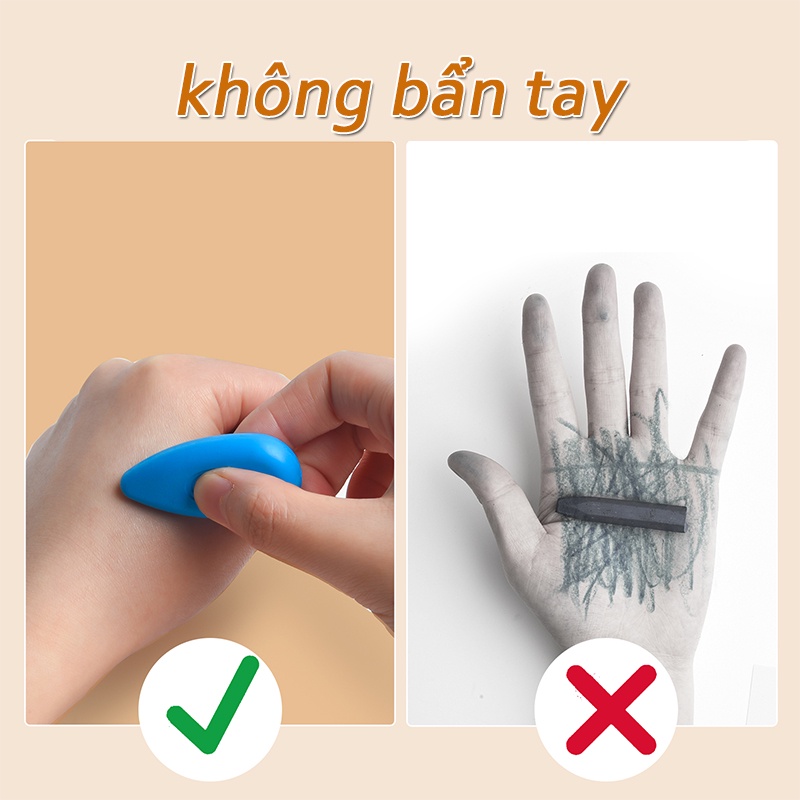 Bộ Bút Chì Màu 12/24 Màu Viết Chì Màu Crayons Bút Sáp Màu Vẽ Cho Bé Khô Dạ Hữu Cơ Vặn Bút Viết Màu Nước An Toàn Không Độc Hại Cho Bé