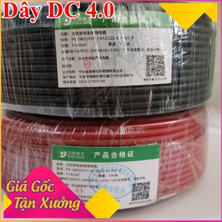 Dây solar DC 4.0 chuyên dụng