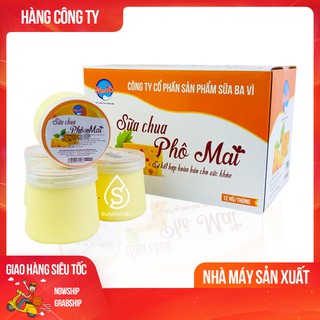 Sữa Chua Phô Mai Ba Vì - Zmilk - Thùng 12 Hũ