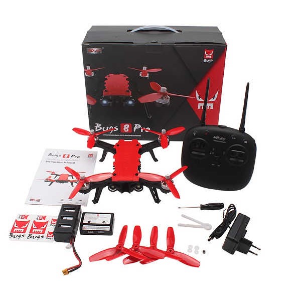 Flycam MJX BUGS 8 Động Cơ Không Chổi Than Manh Mẽ With Camera WIFI FPV C5830