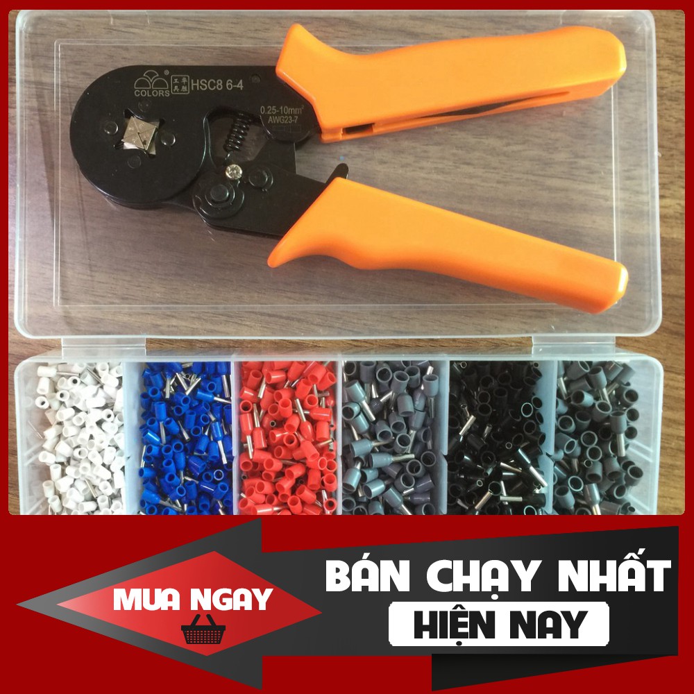 <SIÊUHOT> Kìm cos pin + 1500 đầu cos pin | BigBuy360 - bigbuy360.vn
