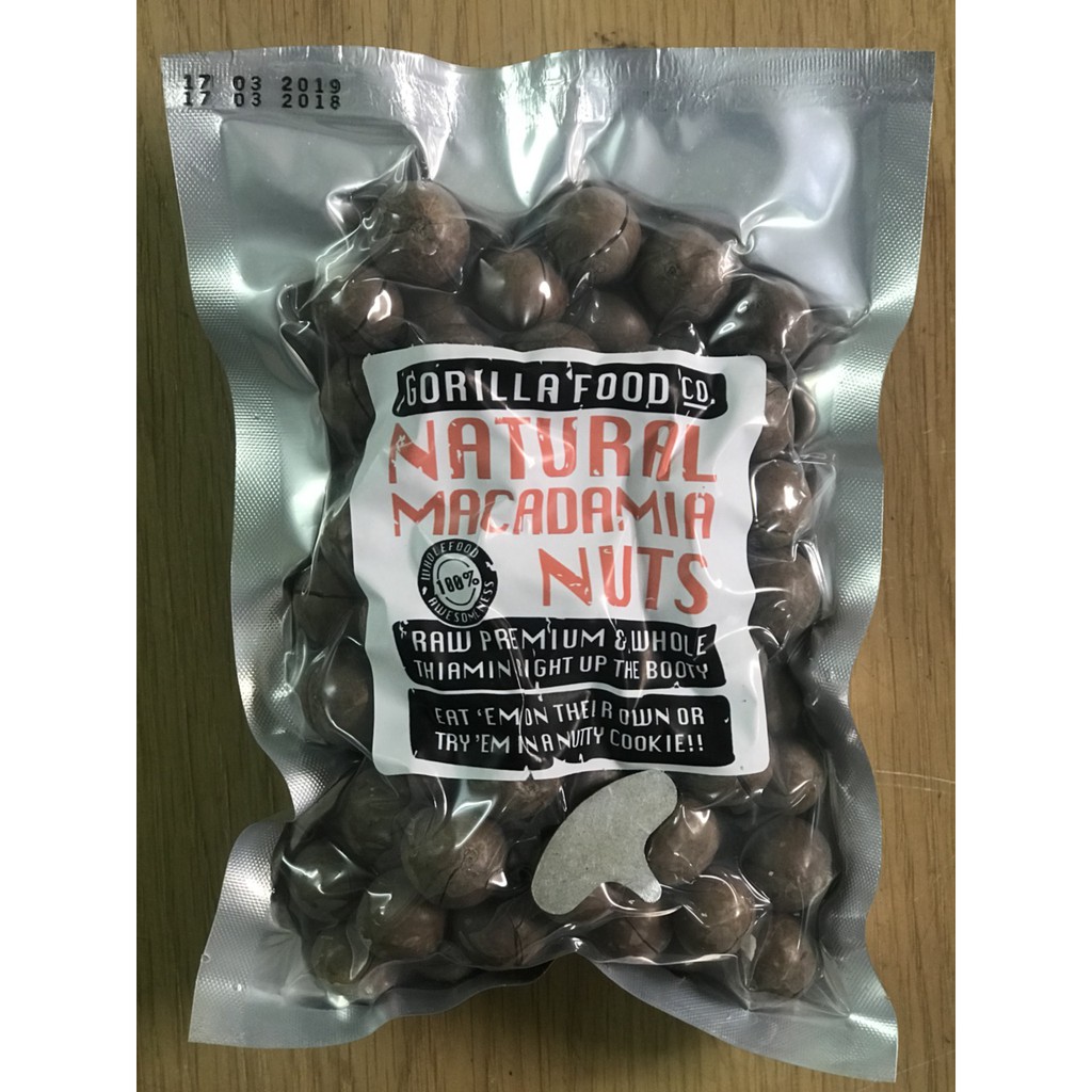 Hạt Maccadamia Gorillafood Mỹ 454G( Tăng kèm đồ tách vỏ)