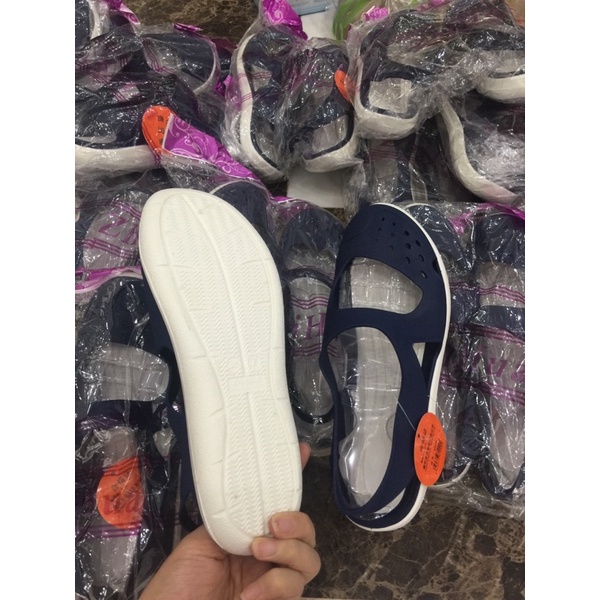 Hàng sẵn- Dép sandal nữ y tế cao su siêu bền dành cho bệnh viện, phòng khám, phòng sạch.Dép đi mưa cho nữ