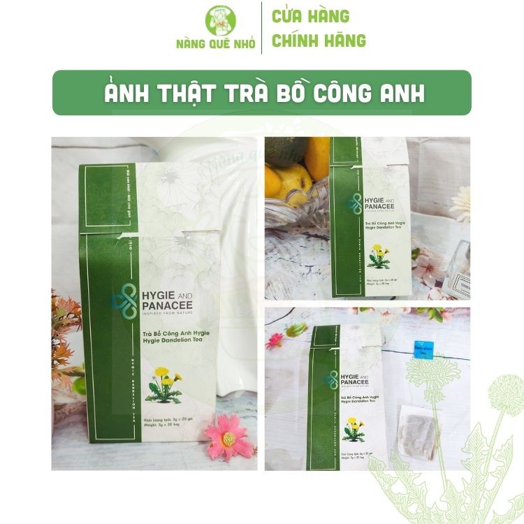 Trà Bồ Công Anh Trà Hygie&amp;Panacee Thanh Nhiệt, Giải Độc, Đào Thải Axit Uric