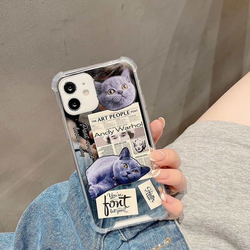 Ốp Điện Thoại Họa Tiết Tờ Báo Cho Iphone 14promax / 13mini 11 / 12pro 678Plus / xsmax / xr