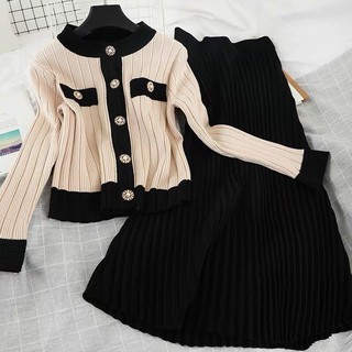 Oder set váy len có ảnh thật