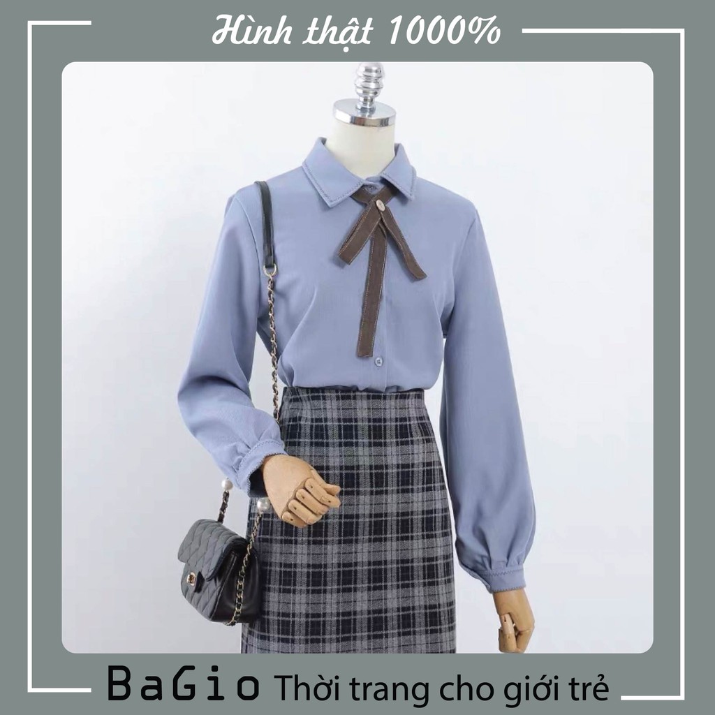 Sơ mi nữ form rộng - thời trang nữ phong cách hàn quốc | BigBuy360 - bigbuy360.vn