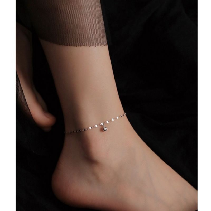 Lắc Chân phối chuông bạc cao cấp 🌼 YN JEWELRY