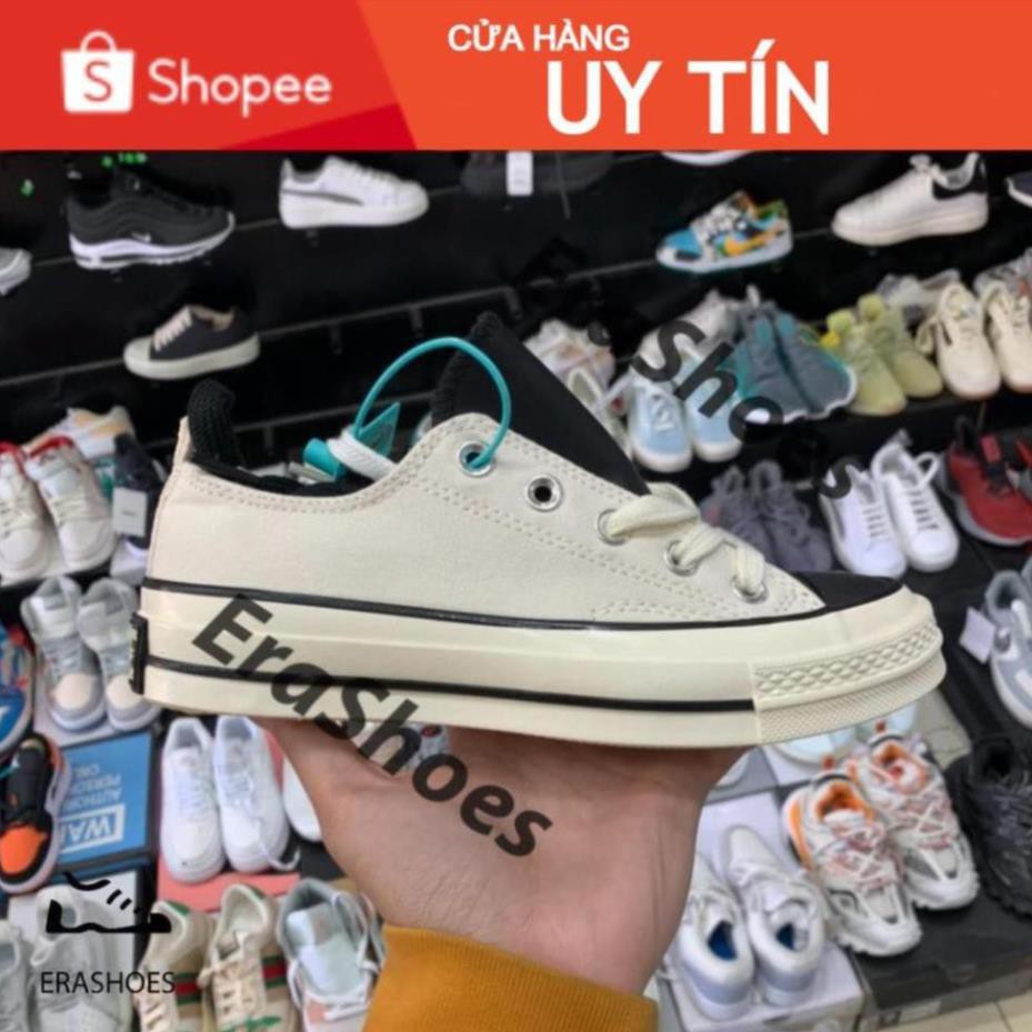 [EraShoes] Giày convers fog Đen/Trắng Bản SlÊU CẤP (Ảnh chụp tại Shop) Tặng túi cv