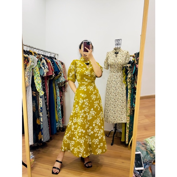 ĐẦM MAXI CỔ TÀU