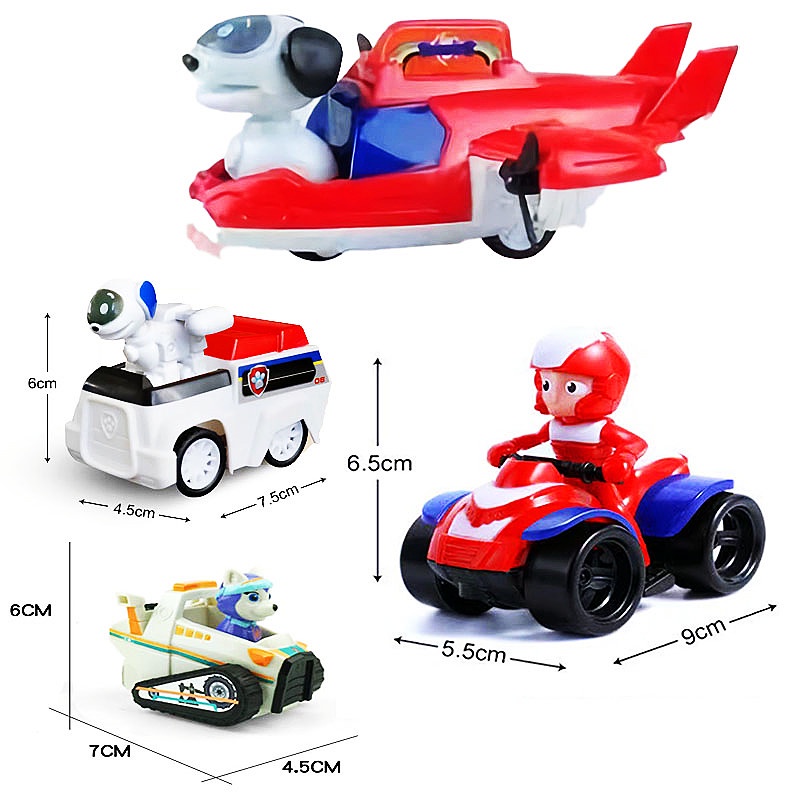 Paw Patrol Đồ Chơi Xe Tuần Tra Thiết Kế Dễ Thương Cho Bé