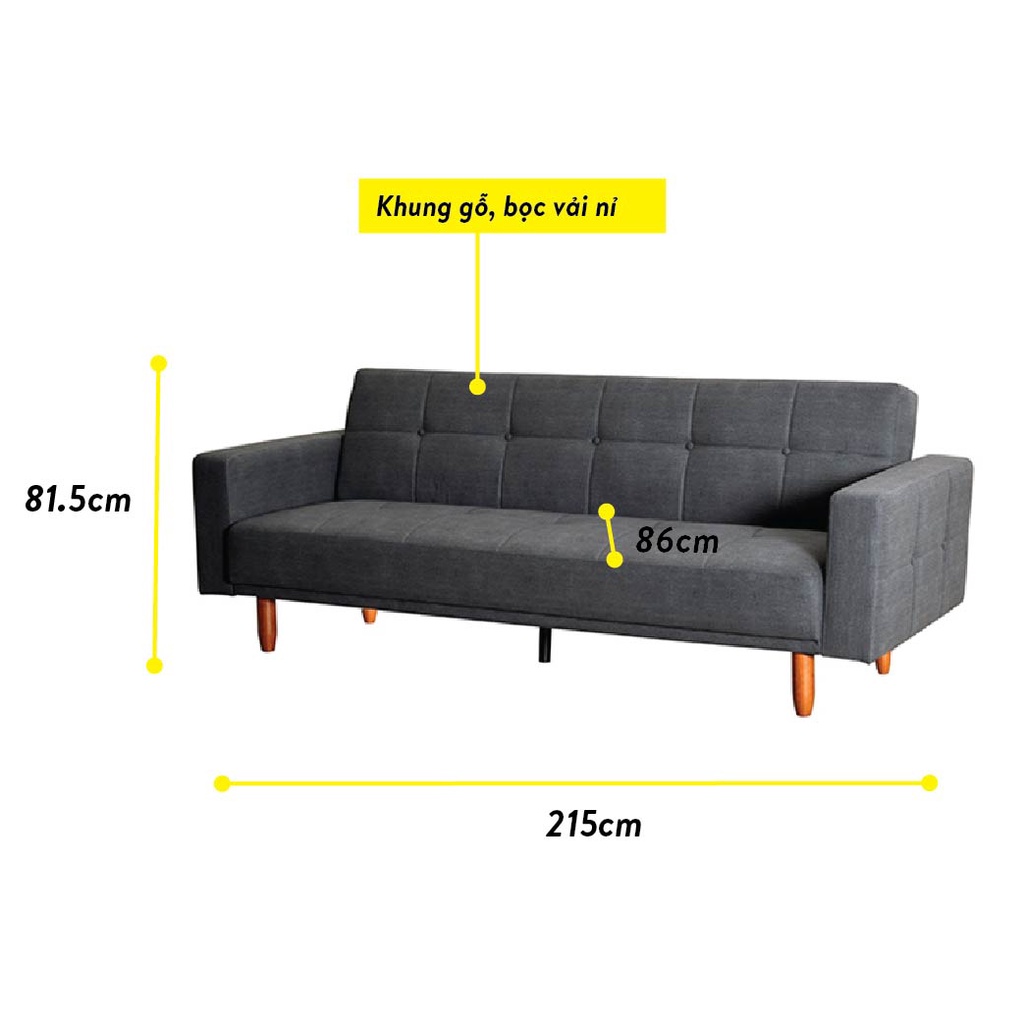 Sofa bed - Sofa giường nhập khẩu Nimbus, Nội thất phòng khách