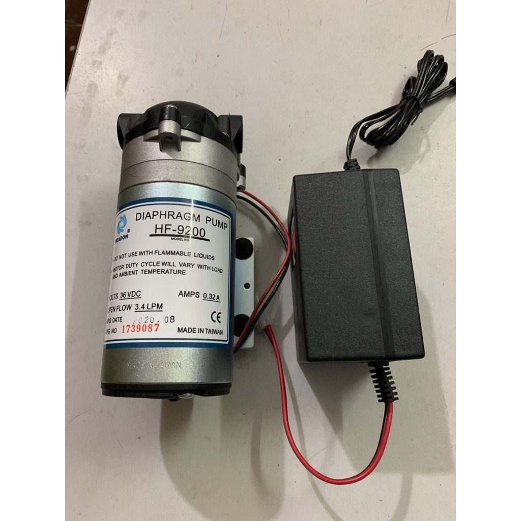 Combo Máy Bơm HF 9200 Headon  + Nguồn 36 ♦️ Bơm Công Suất Lớn Dùng Trong Máy Công Nghiệp