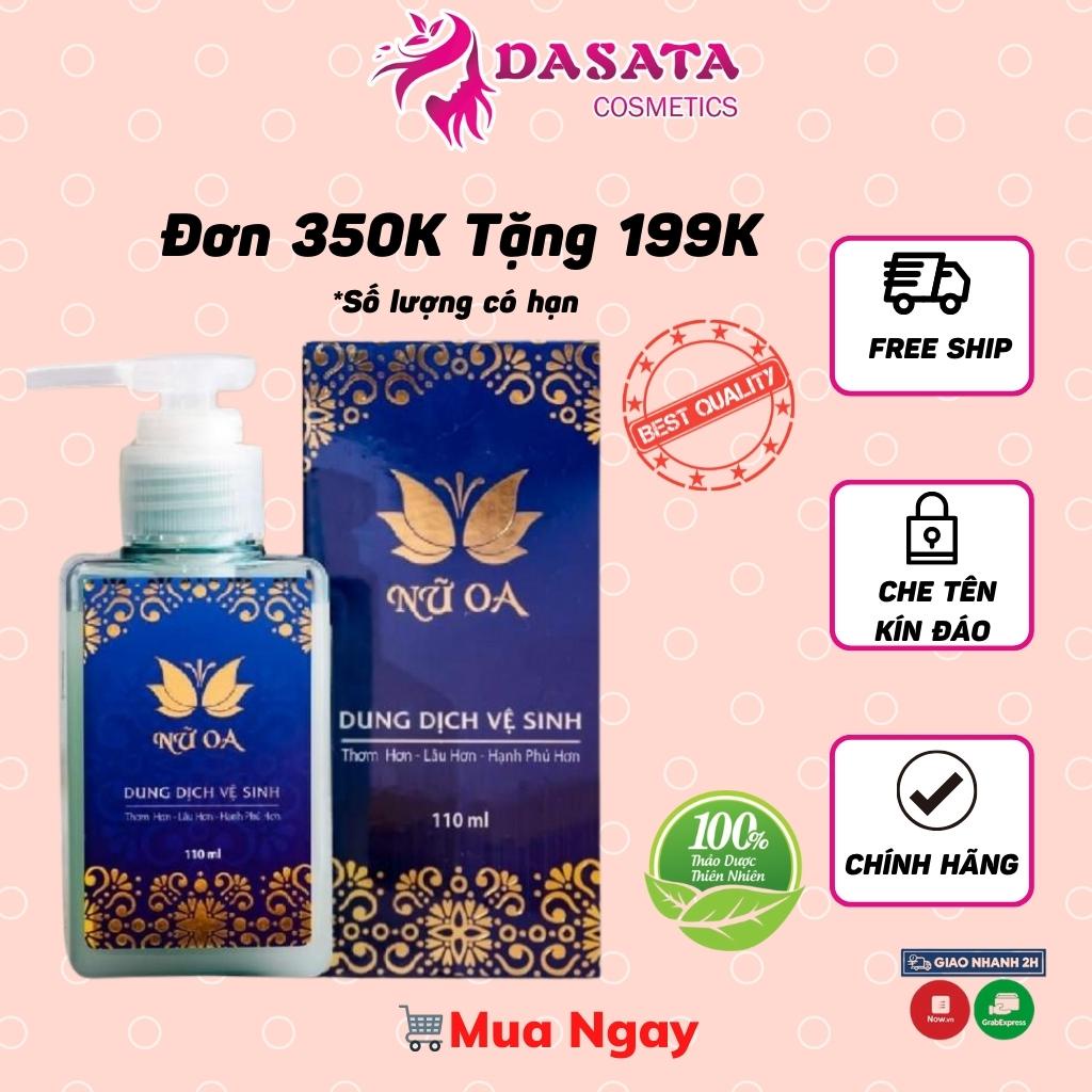 Dung Dịch Vệ Sinh Phụ Nữ Nữ Oa 110ml Hết Ngứa Cô Bé 2 Tuần Làm Sạch Se Khít Làm Hồng Vùng Kín Thơm Tho Khô Thoáng DASATA