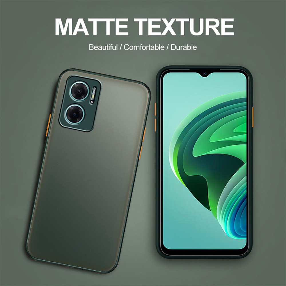 Ốp Điện Thoại Cứng Bề Mặt Nhám Trơn Màu Dành Cho Xiaomi Redmi Note 11E Pro 5G Note 11E Not 11 E 11E Pro