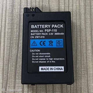 Xả kho pin sạc dự phòng 3.6v 3600mah dành cho psp 2000 psp 3000 play-station