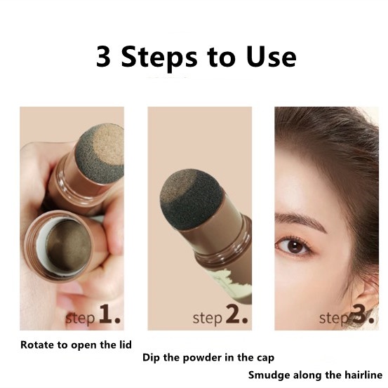 Tạo độ phồng cho tóc Bột làm phồng tóc ngay lập tức Che phủ gốc đen lên nếp tóc tự nhiên Bột bóng che khuyết điểm cho tóc