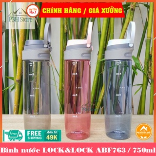 Bình Nước Lock&Lock Bằng Nhựa Tritan One Touch Sport ABF763 750ml [Freeship toàn quốc]