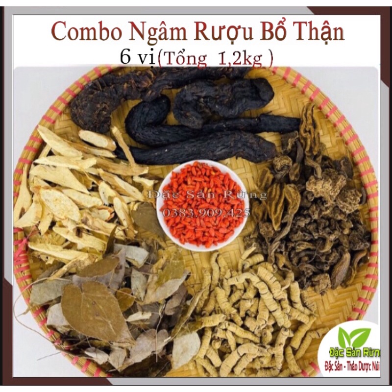 Combo 6 Sản Phẩm - Dâm Dương, Ba Kích, Nhục Thung Dung, Sâm cau , Ngoc cẩu