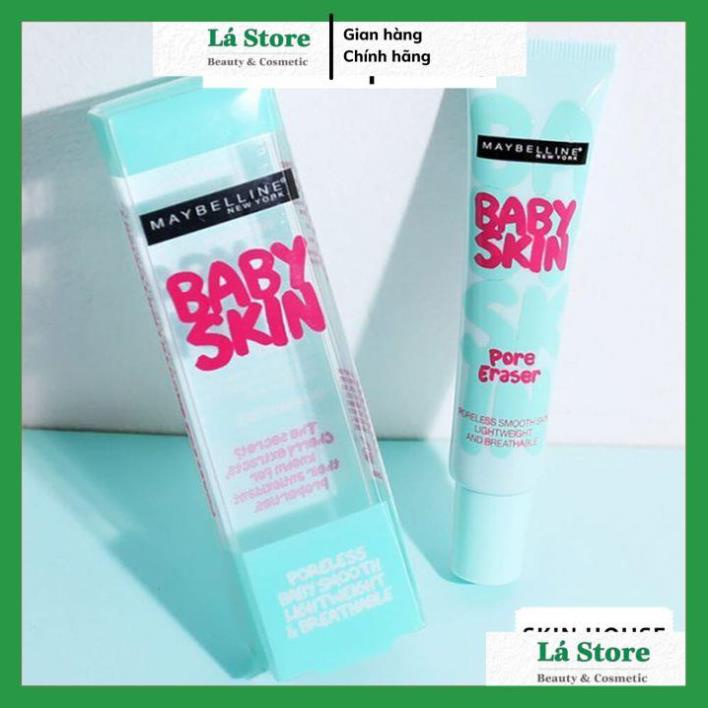 Kem lót Maybelline New York Baby Skin Pore Eraser Primer mịn da che khuyết điểm 22ml