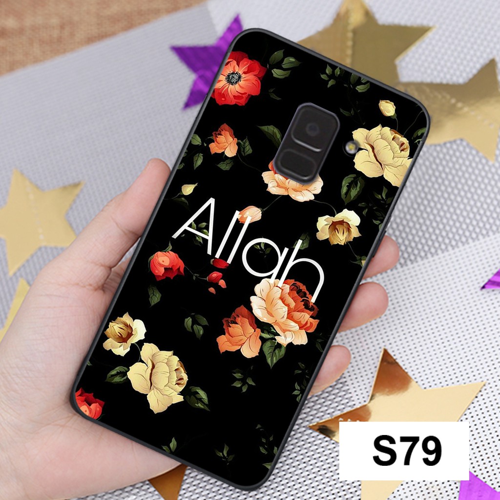 ⚡SIÊU RẺ⚡Ốp lưng Samsung Galaxy A6 - A8 2018 in hình hoa dễ thương