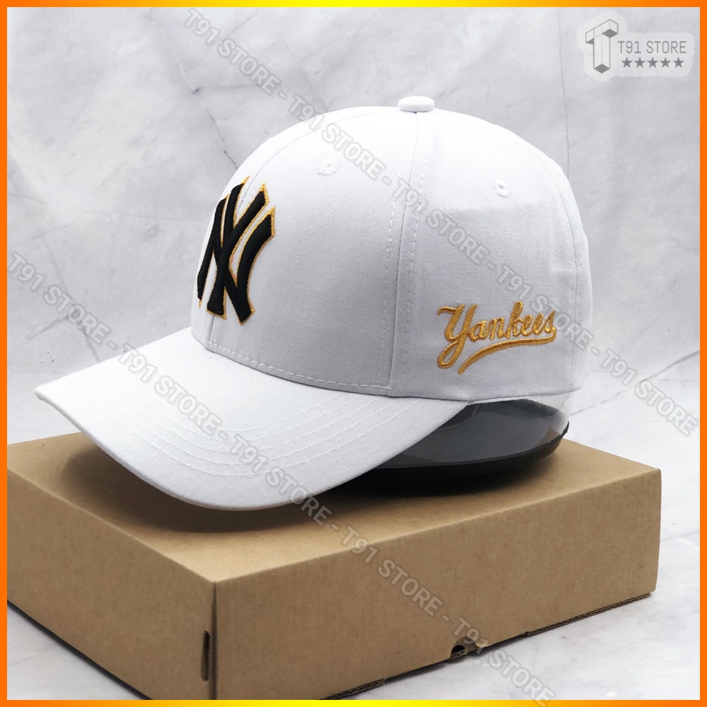 Mũ lưỡi trai thêu logo NY,LA 3D sắc nét - Nón VNXK chất liệu kaki thiết kế đẹp, phom dáng chuẩn dành cho cả nam và nữ