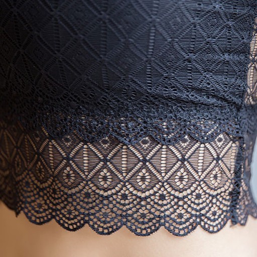 Áo hai dây cổ vuông phối ren gợi cảm thích hợp cho nữ 17768