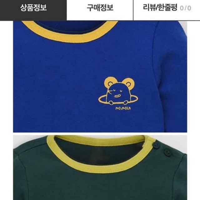 Bộ cotton Moimoln bé trai